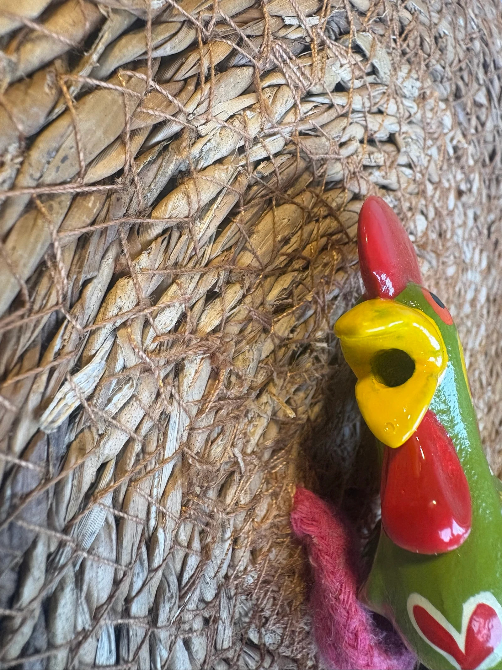 tapón vertedor gallo de barcelos portugal cerámica artesanal vintage souvenir – photo 6